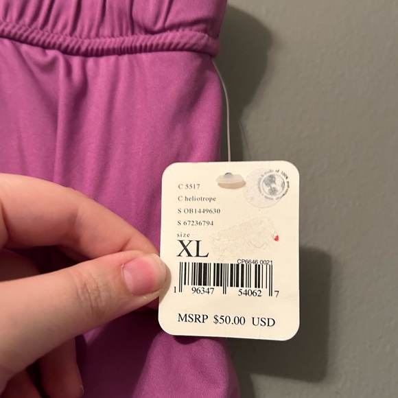 Free People Movement Sz XL On Point Heliotrope Purple Skort Skirt! NWOT - Picture 5 of 11